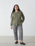 LC Waikiki Women's Grandad Collar Blouse